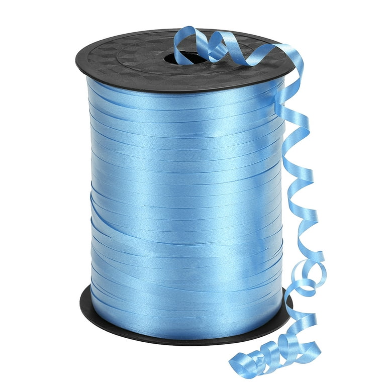 Curling Ribbon Crimped Balloon String Metallic 3/16 500 Yards for Party  Decoration Gift Wrapping Light Blue 