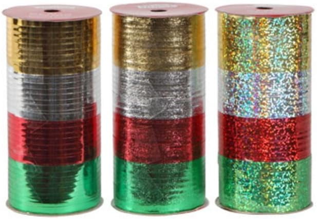 60 Pcs 2 Inch Mini Bows For Gifts – Assorted Colors (Gold, Silver, Red, Green, Blue) Christmas & Craft Decor