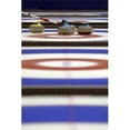 thumbnail image 1 of Curling Rocks On Ice Poster Print, 1 of 2