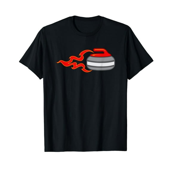 Curling Sweep Stone Funny Trendy, Ice Sports T-Shirt