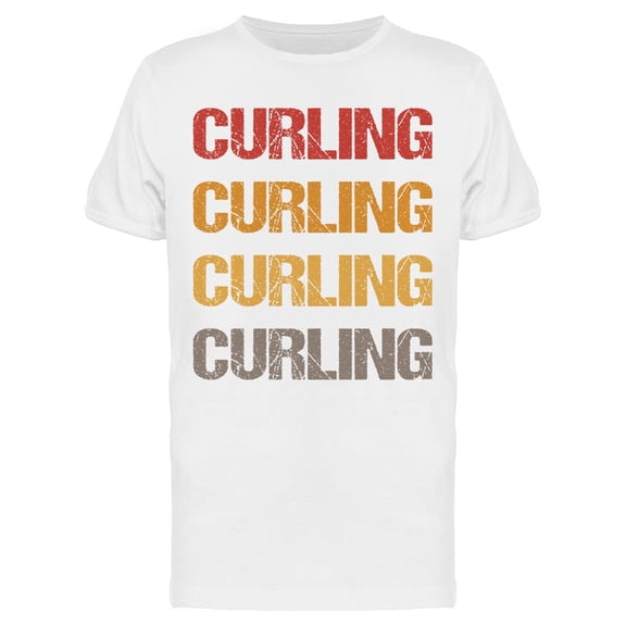 Curling Tee Men's -Image by Shutterstock Men's T-shirt