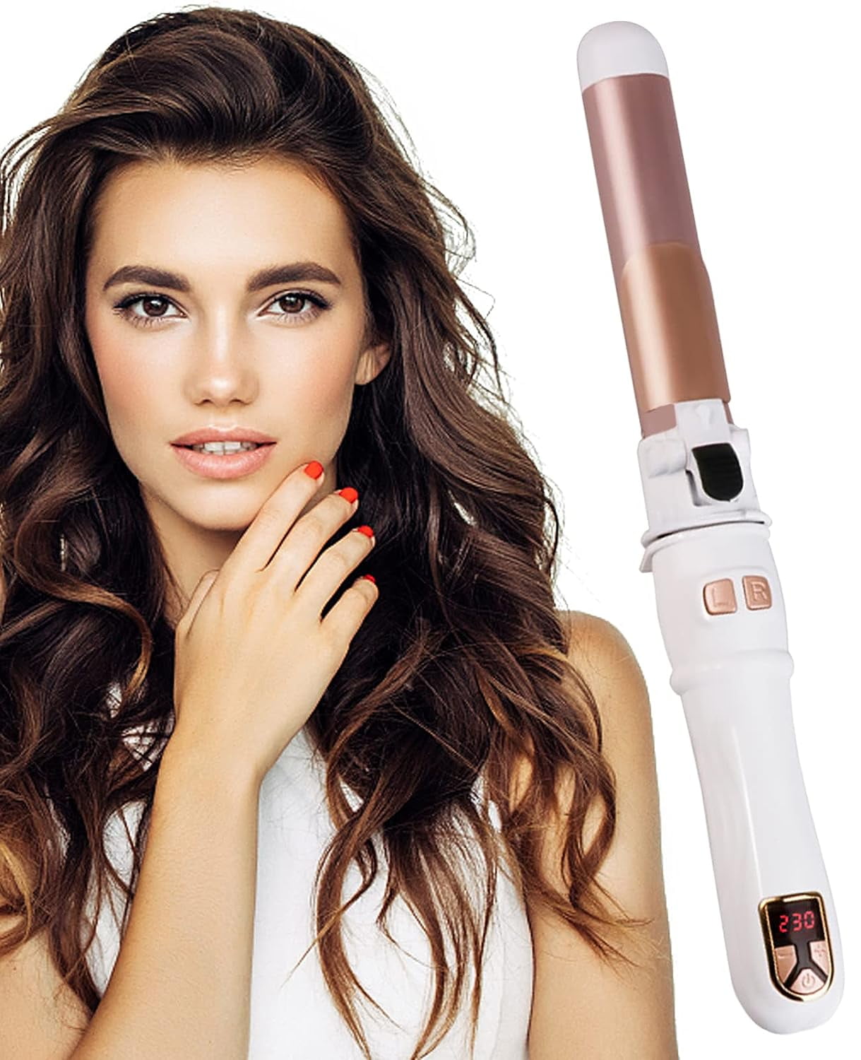 Curling Wand Automatic Curling Iron Automatic Hair Curler Rotating