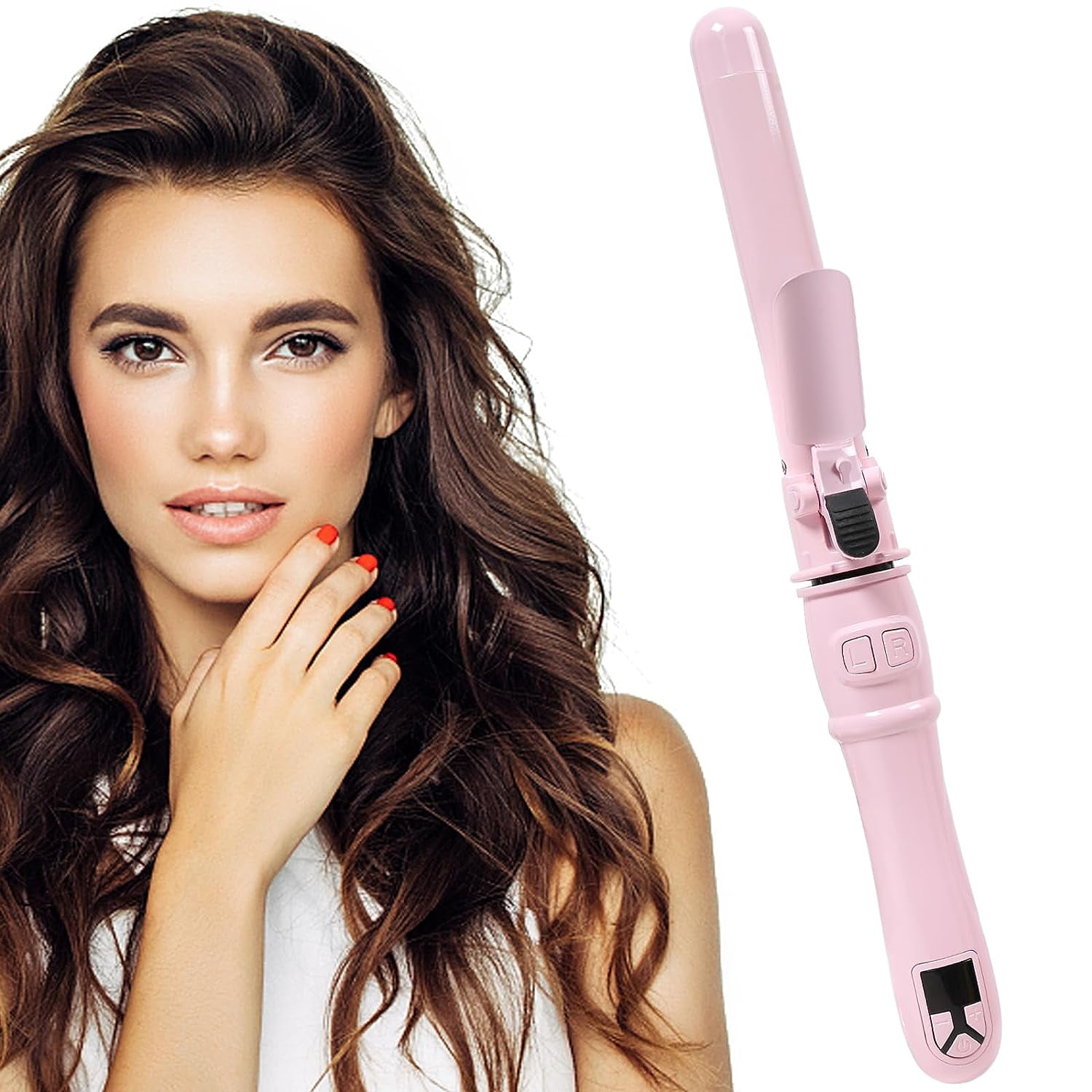 Curling Wand Automatic Curling Iron Automatic Hair Curler Rotating