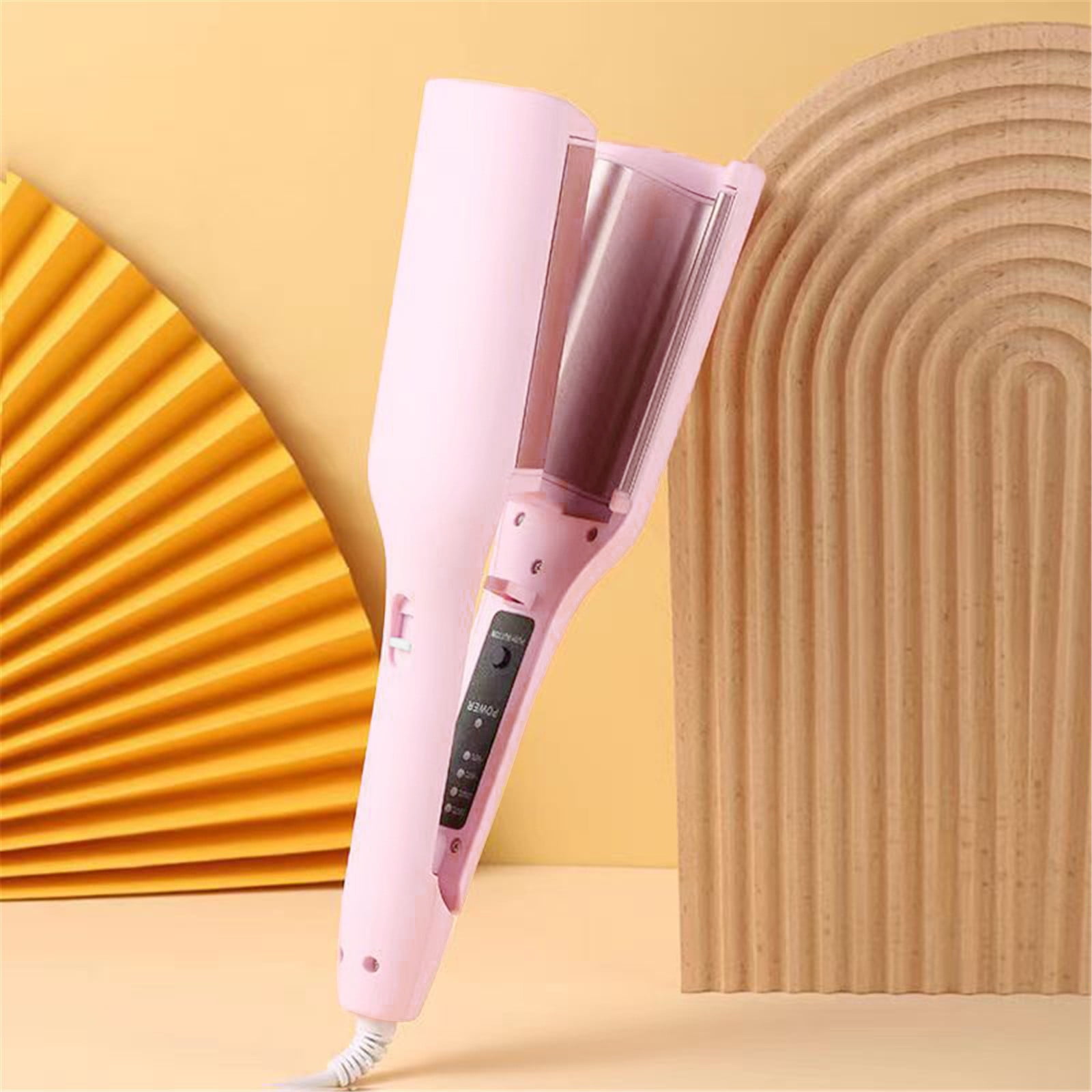 Curling Wand for Long Hair, 32Mm French Egg Curling Water Wavy Large Wavy Cake Curling Negative