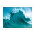 thumbnail image 1 of Curling Wave - Hawaiian Breaking Wave - Hawaii - From an Original Color Photograph by Jeffrey Walthall - Bamboo Fine Art 290gsm Paper Print (Unframed) 24x32in, 1 of 4