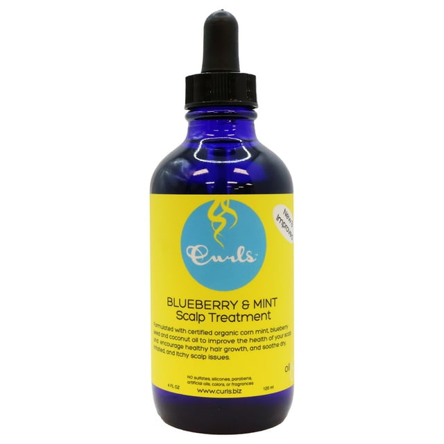 Curls Blueberry and Mint Tea Scalp Treatment 4 Oz., Pack of 2