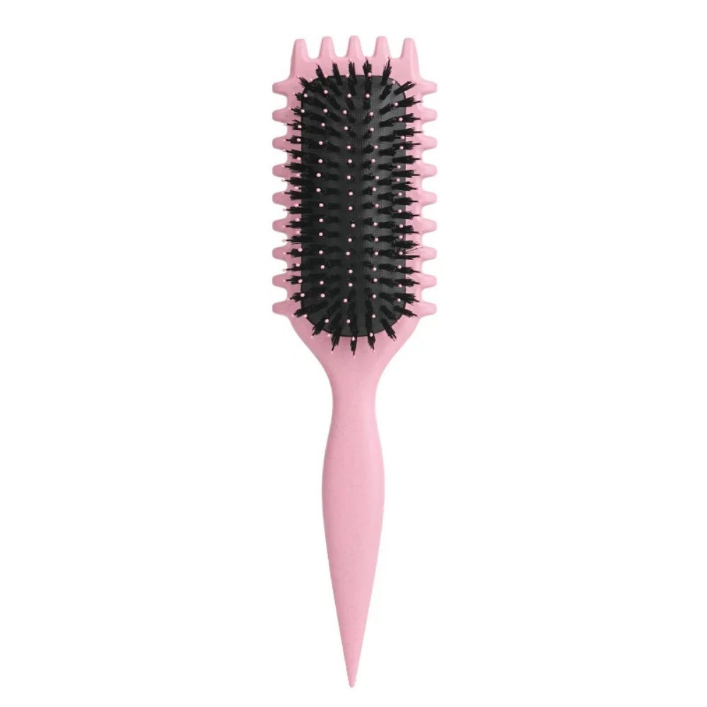 Curls Define Styling Brush, Boar Bristle Detangling Hair Brush, Tangled