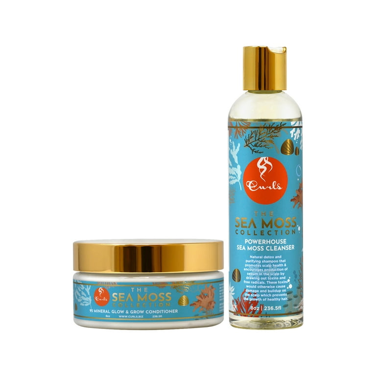 CURLS Sea Moss 92 Vitamins & Minerals Conditioner (8oz) CURLS Sea Moss 92 Vitamins & Minerals Conditioner (8oz)