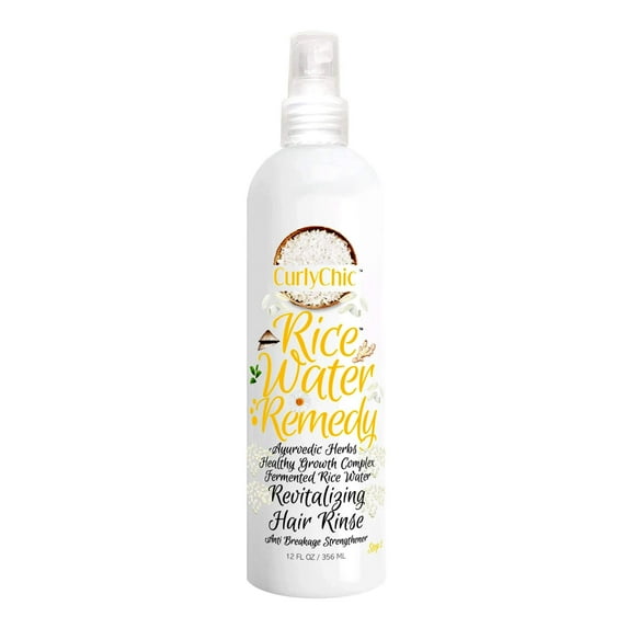 CurlyChic Rice Water Remedy Revitalizing Rinse – 8 fl oz