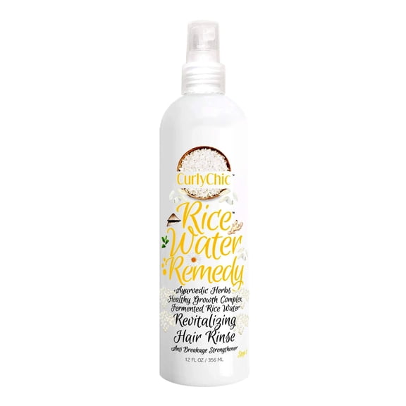 CurlyChic Rice Water Remedy Revitalizing Rinse  8 fl oz