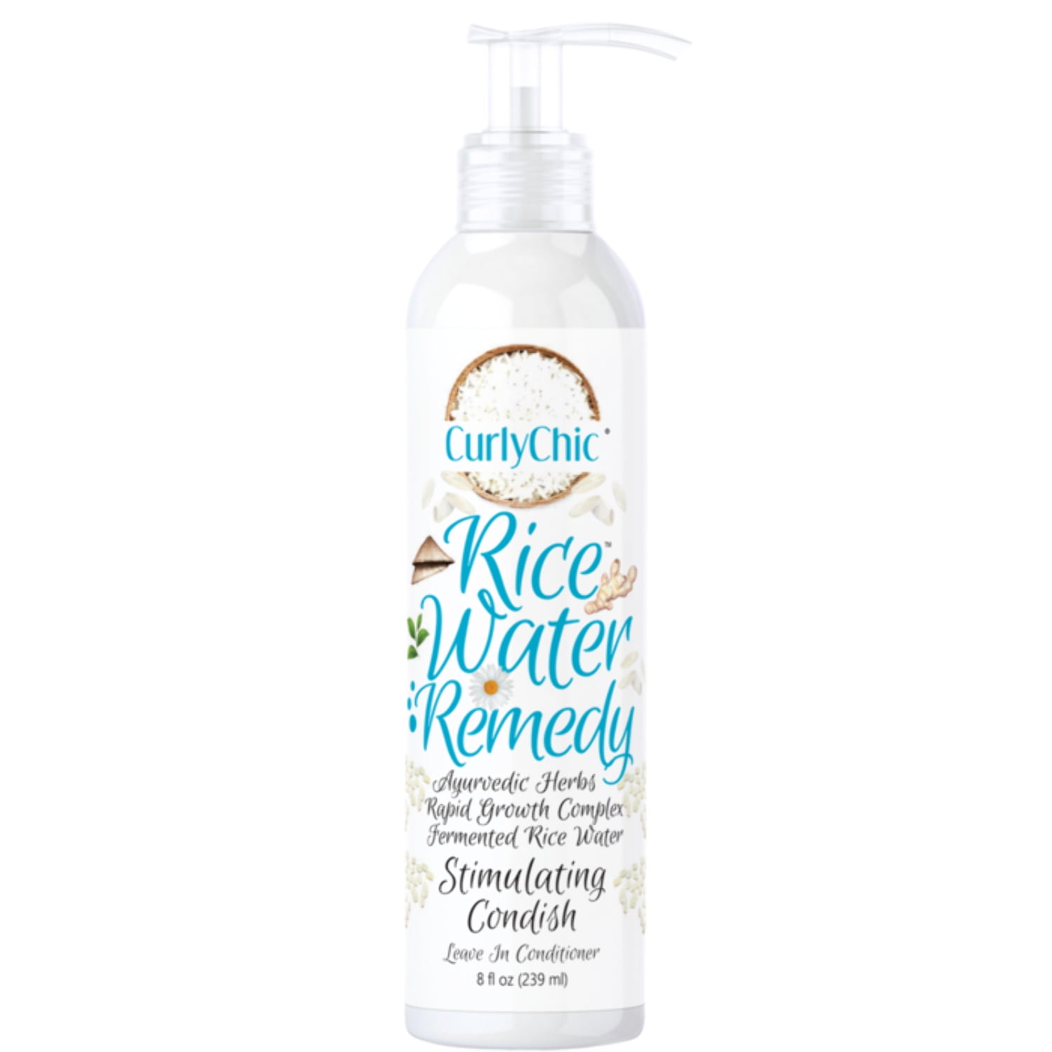 CURLY CHIC Rice Water Remedy Leave in Conditioner (8oz) CURLY CHIC Rice Water Remedy Leave in Conditioner (8oz)