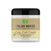 Taliah Waajid Curls, Waves & Naturals Frizz Control Hair Styling Cream with Aqua, 6oz, 1 Piece