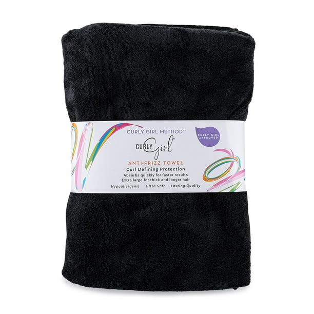 Curly Girl Microfiber Hair Towel Anti Frizz Absorbent Fast Drying for Curly Hair Walmart Business Supplies