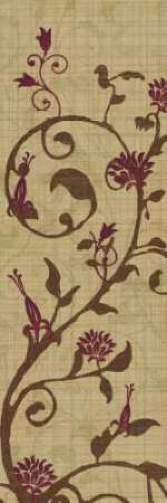 Curly Grass I Canvas Art - Tandi Venter (12 x 36)