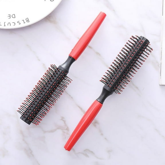 Curly Hair Comb Spiral Professional Plastic Round Brush Roller Hairstyle Massager Hairbrush Dressing Salon Barber Comb