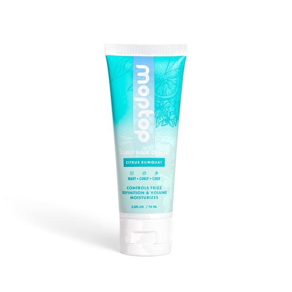 moptop Curly Hair Cream in Citrus Kumquat scent 6oz