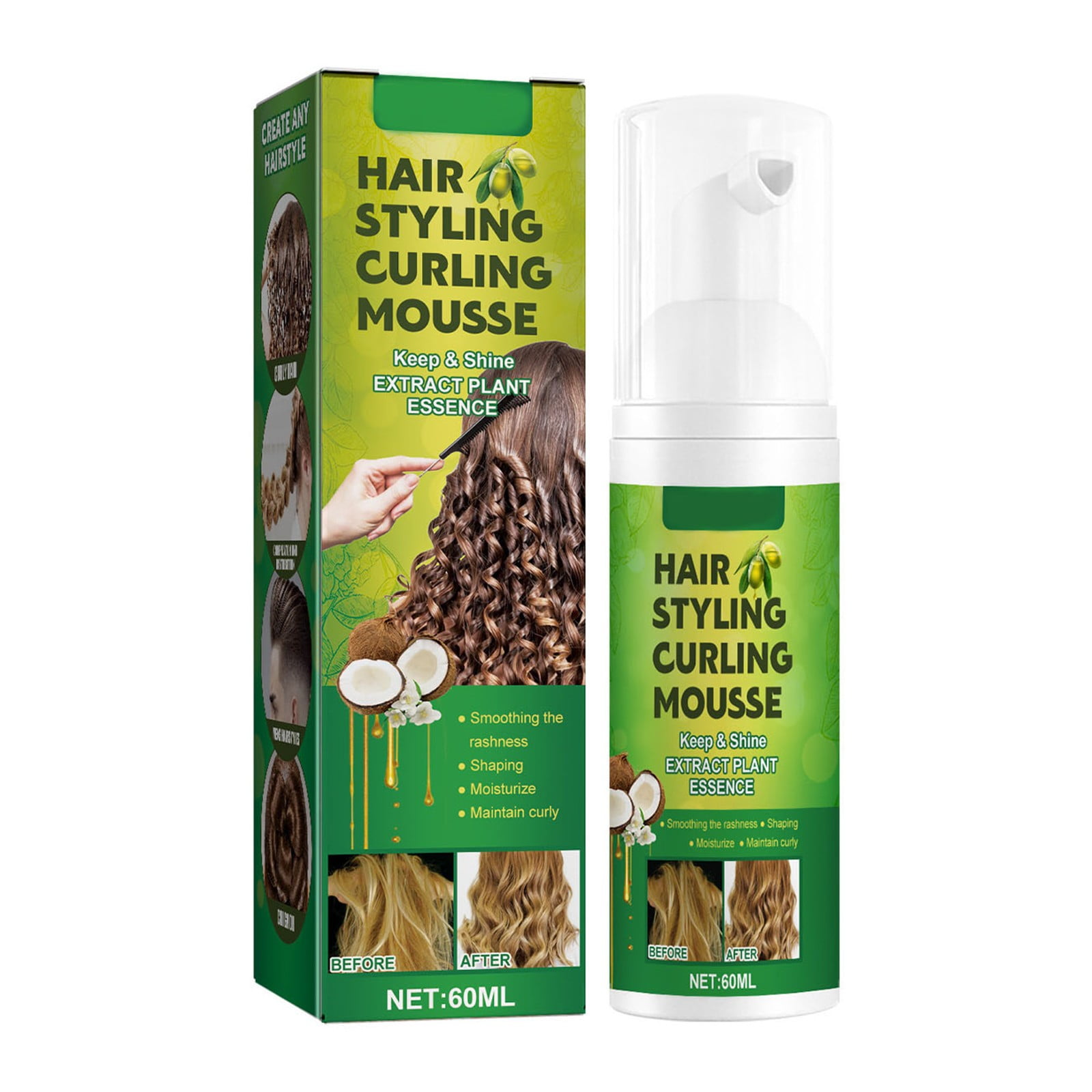 Curly Hair Leave in Conditioner Leave in Conditioner for Dry Damaged