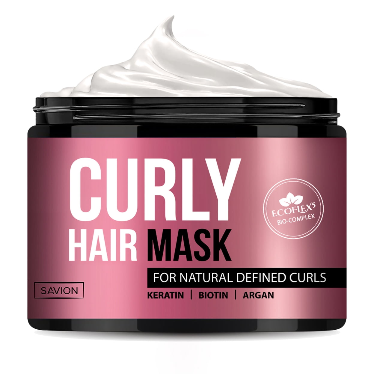 Curly Hair Mask by Savion for Women - 1 Pc Mask - Walmart.com