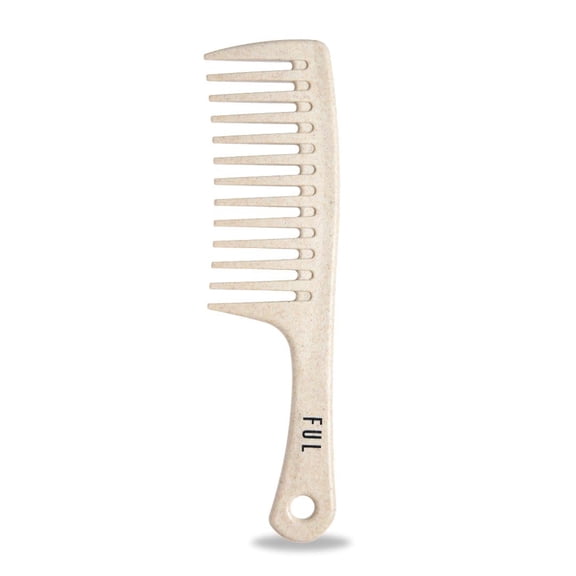 : Curly Hair Products: Wide Tooth Comb for Afro, Curly, and Wavy Hair - Ideal Shower Comb for Detangling and Styling. Combs for women and also suitable as a mens comb
