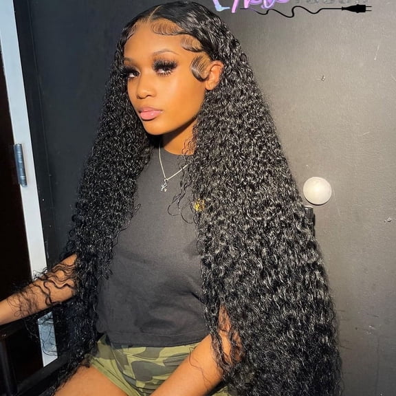 Curly Human Hair Wig 13x4 360 JOFMWIX Deep Wave Lace Frontal Brazilian Wigs For Black Women Human Hair 13x6 Water Wave Lace Front Wig