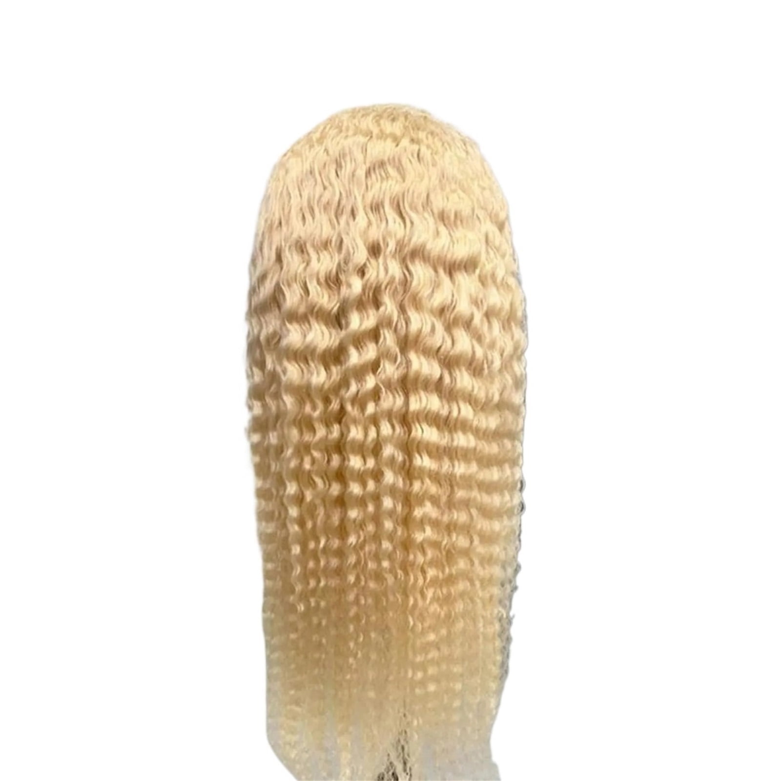 Curly Human Hair Wig 220% Density Blonde Water Wave 13x6 Frontal Wig Hd Lace for Women