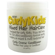 Curly Kids Curly Creme Conditioner, 6 oz Pack of 4