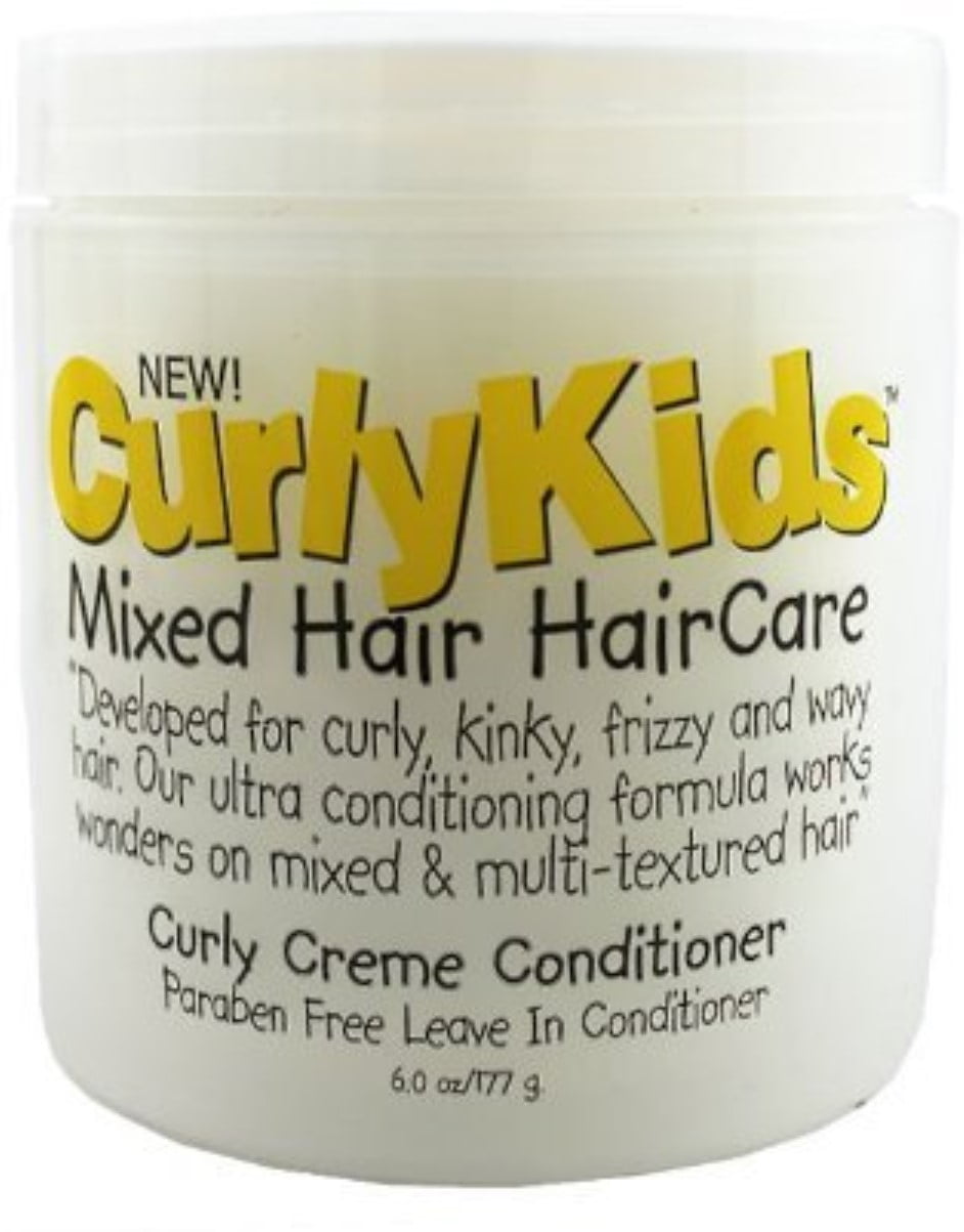 Curly Kids Curly Creme Conditioner, 6 oz (Pack of 6)