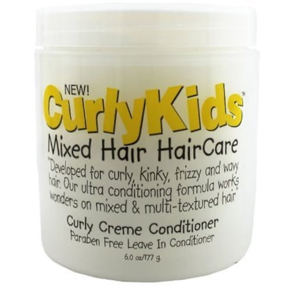 Curly Kids Curly Creme Conditioner, 6 oz (Pack of 6)