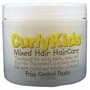 Curly Kids Frizz Control Paste, 4 oz (Pack of 2)