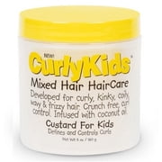 Curly Kids Mixed Hair Haircare Custard for Kids 6 oz (Pack of 3)