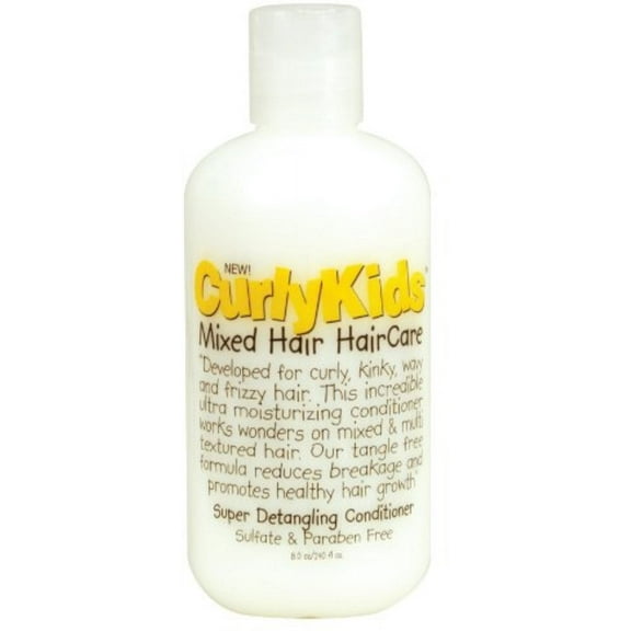 Curly Kids Super Detangling Conditioner, 8 oz (Pack of 2)