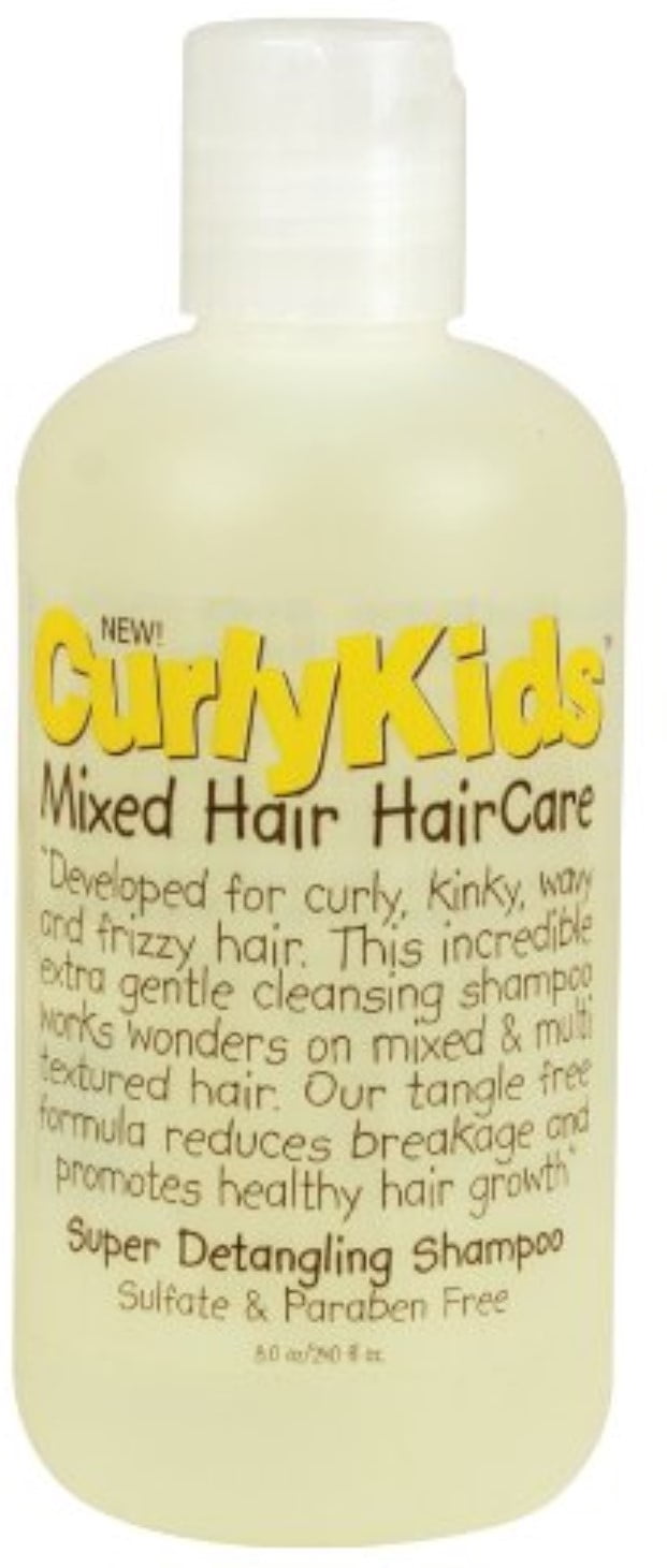 Curly Kids Super Detangling Shampoo, 8 oz (Pack of 2)