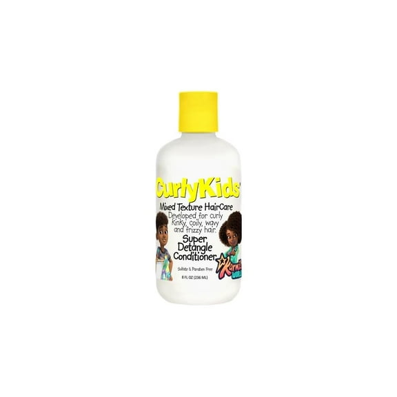 Curly Kids Super Detangling Shampoo, 8 oz (Pack of 3)