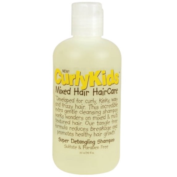 Curly Kids Super Detangling Shampoo, 8 oz (Pack of 6)