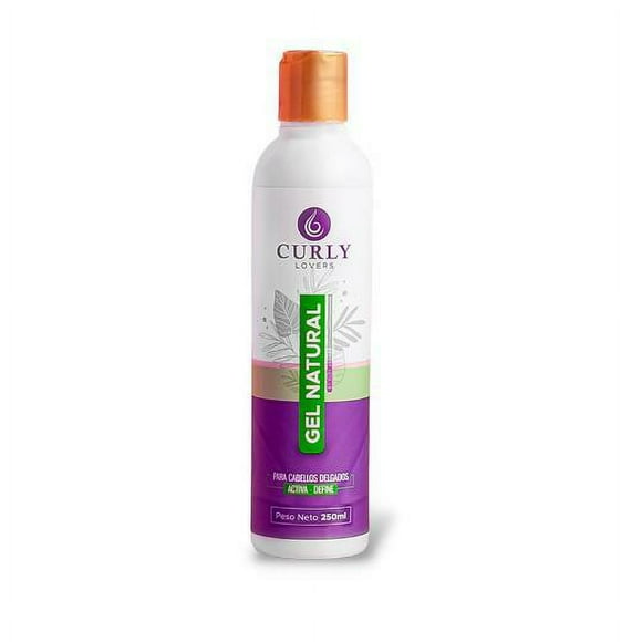Curly Lovers Defining Gel for Thin Hair 8.4oz - Gel Natural para cabellos delgados