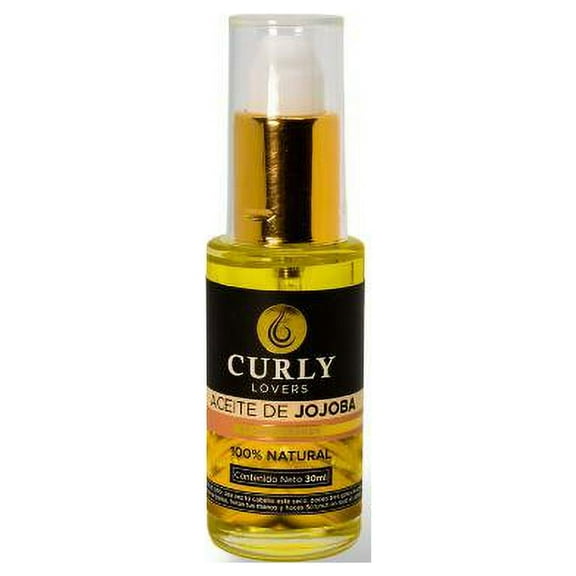 Curly Lovers Natural Jojoba Hair Oil 1.01fl.oz. - Aceite de jojoba natural