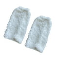 thumbnail image 1 of Curly Plush Furry Leg Warmer for Women Elasticity Winter Fashion Accessory Boot Toppers Gaiters Fuzzy Footless Socks, 1 of 9