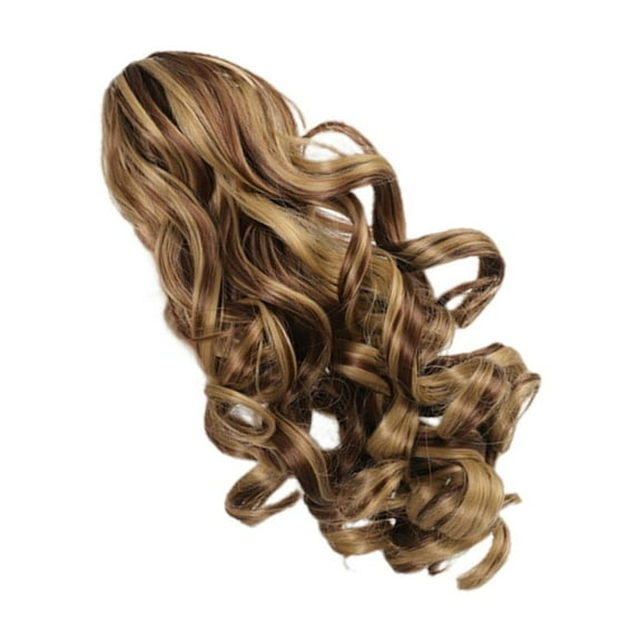 Curly Ponytail Clip In Hairpiece Breathable Hair Clip Hair Extension for Women