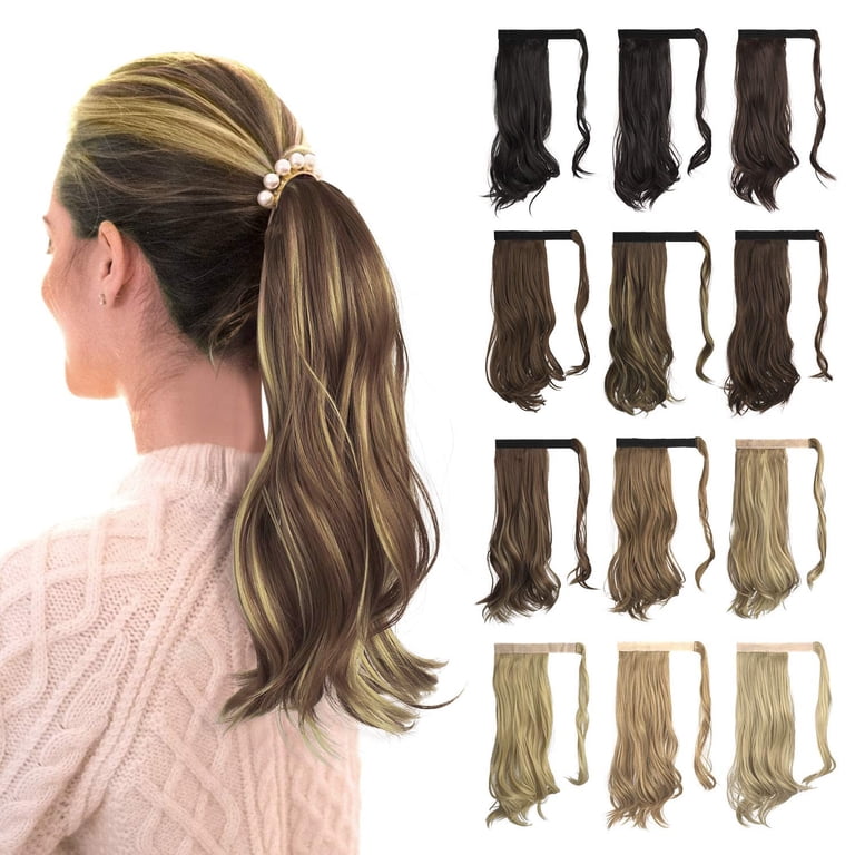 Curly Ponytail Extension 15 Inch Heat Resistant Synthetic  display picture 2