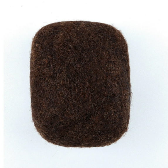 Curly Que Locs, Afro Kinky Bulk Human Hair 8 inch, #4