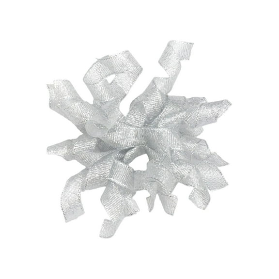 Curly Ribbon Bows 1 Pcs, Self-Adhesive Gift Wrap Bows for Present Wrapping, Curly Christmas Bows for Packages Wine Bottles, Craft Bows for Birthday Party, Wrap Accessory