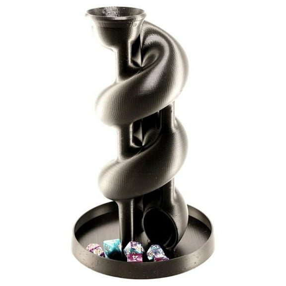 Curly Slide Dice Tower Tabletop Games Dungeons and Dragons DnD D&D