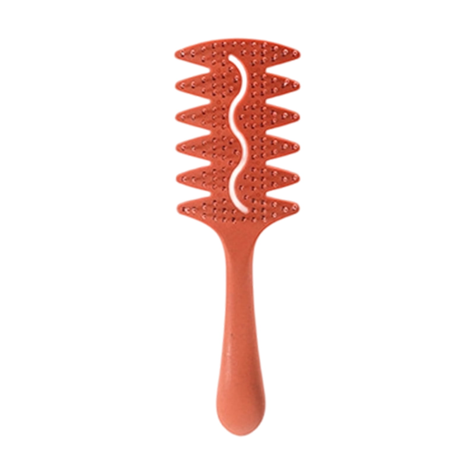 Curly Styling Comb with Extended Bouncing Teeth for Gentle Detangling ...