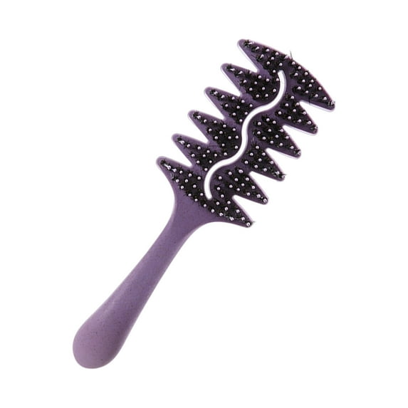 Curly Styling Comb with Extended Bouncing Teeth for Gentle Detangling and Scalp Massage Ideal for Daily Hair Care and Smooth Styling Results