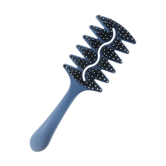 Curly Styling Comb with Extended Bouncing Teeth for Gentle Detangling and Scalp Massage Ideal for Daily Hair Care and Smooth Styling Results