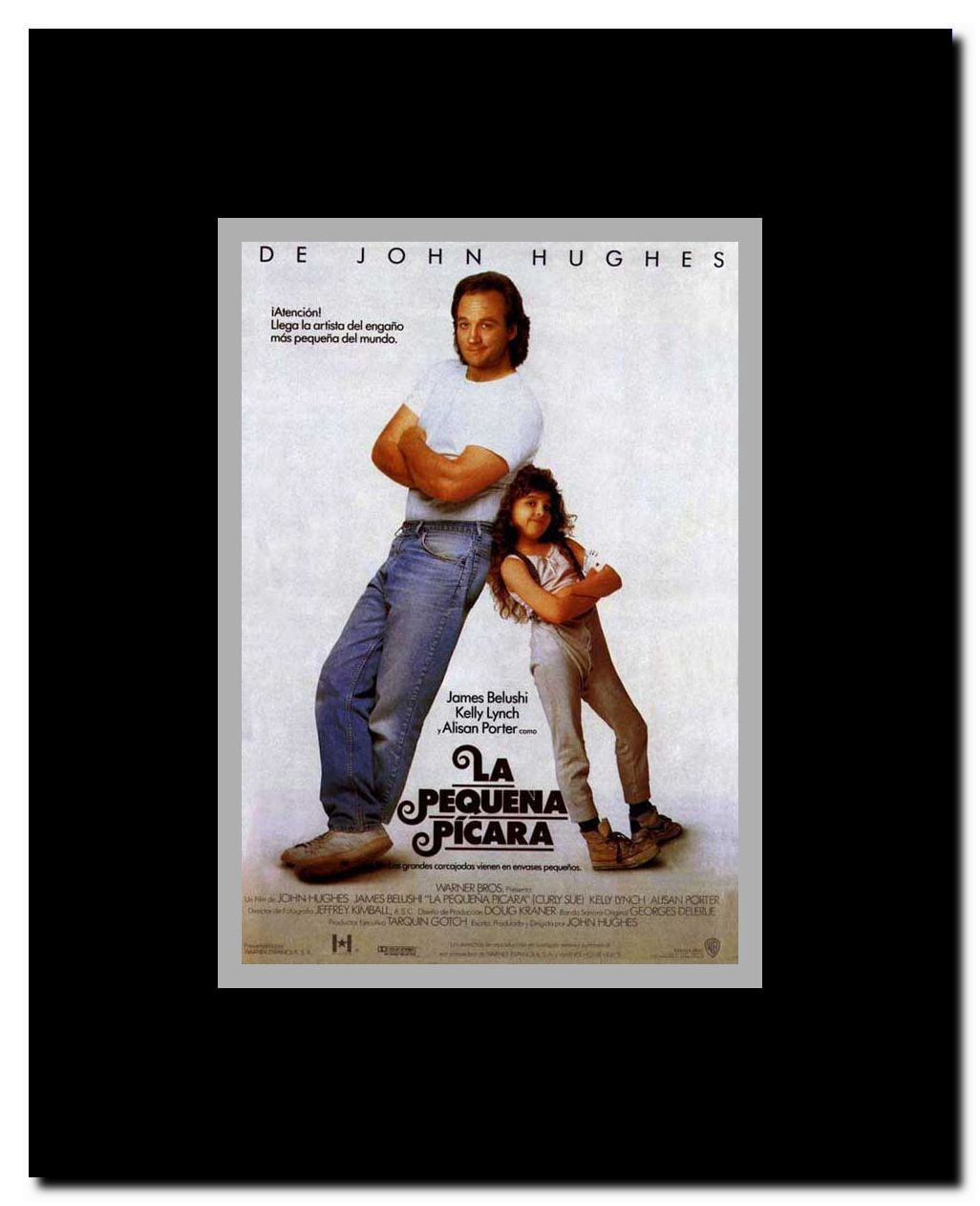Curly Sue Framed Movie Poster