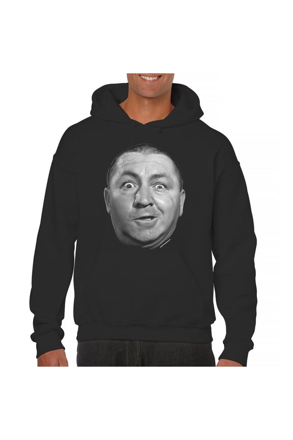 Curly The Three Stooges Sweatshirt Funny 3 Wise Guys Retro Comedy Classic American Legends Moe Larry Shemp Hoodie