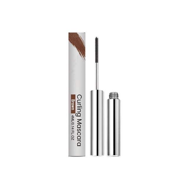 Curly Three-dimensional Steel Tube Mascara, Waterproof Tube Mascara Volume and Length,3D Skinny Curling, Long Lasting Smudge-Proof Non Clumping Lengthening Fiber Lash Makeup for Women 4g