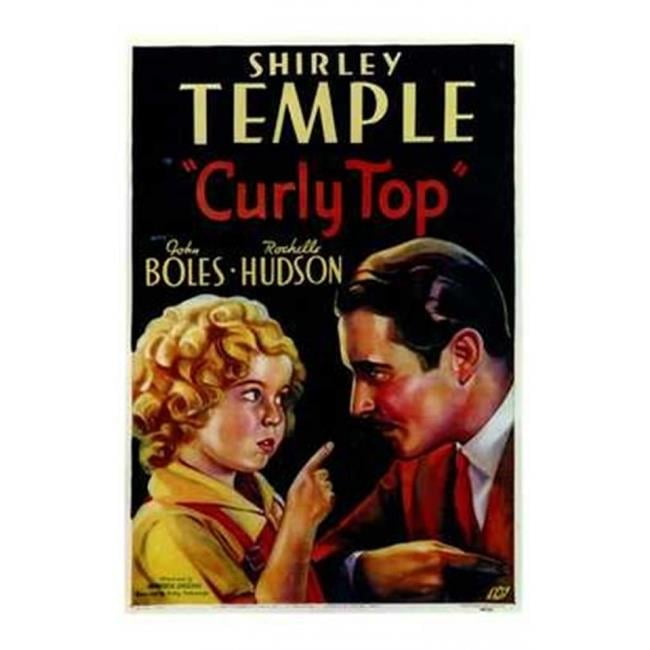 Curly Top Movie Poster - 11 x 17 in. - Walmart.com