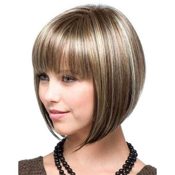 Curly hair short hair cross-border European, American and African women medium hair long hair chemical fiber wig hair